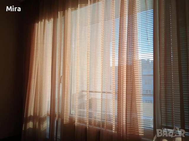 Перде в кремав цвят, снимка 2 - Пердета и завеси - 53074147