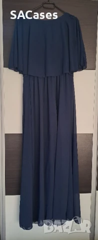 Дамска рокля в синьо, снимка 2 - Рокли - 50667228