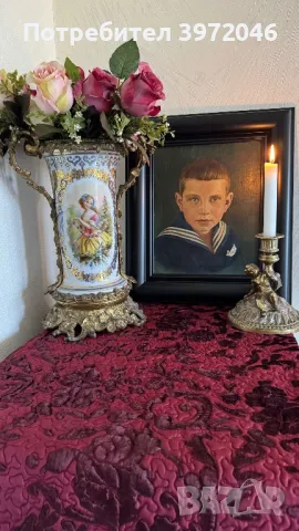 Антикварни портрети / подписани , масло върху платно /, снимка 7 - Антикварни и старинни предмети - 49463255