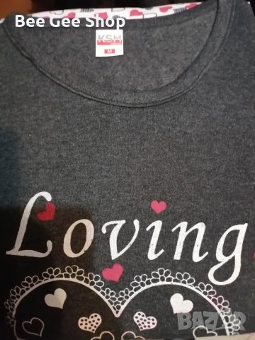 Дамски пижами лека вата M-2XL, снимка 1