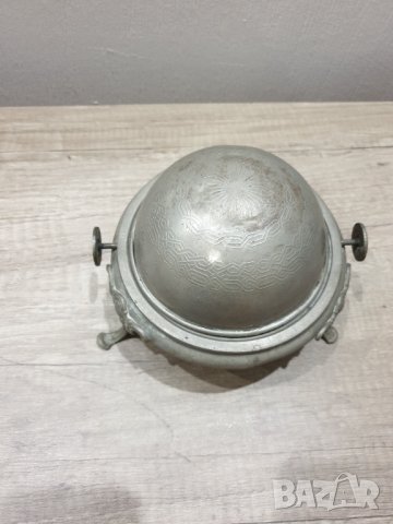 Стара бронзова бонбониера, снимка 5 - Антикварни и старинни предмети - 39555762