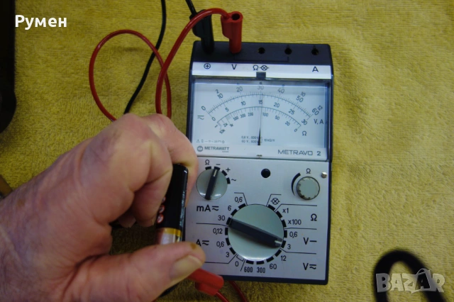 Мултицет   METRAVO 2 / Germany, снимка 4 - Друга електроника - 54006961