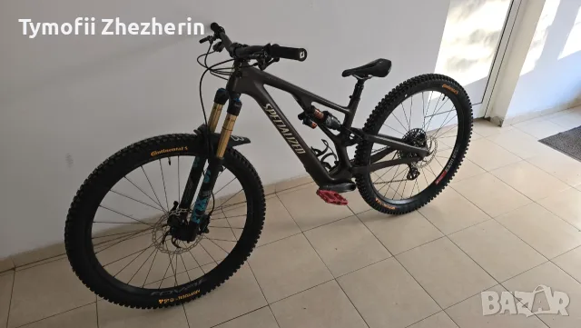 Specialized Stumpjumper Evo Pro with Fox Factory Suspension and XX1 (manual) Eagle transmission
