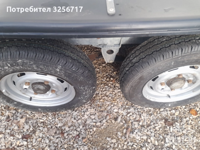 Затворено Ремарке 2700кг. Ифор Уилямс Iford Williams. Модел BV105G, снимка 4 - Ремаркета - 52806634