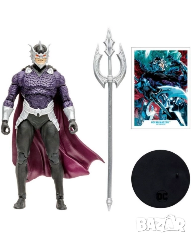 Екшън фигура McFarlane DC Comics: Multiverse - Ocean Master (DC New 52) (Gold Label), 18 cm, снимка 3 - Колекции - 52199571