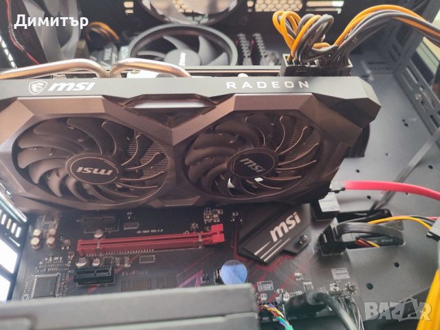 Видеокарта MSI RX 5700XT Mech OC, снимка 2 - Видеокарти - 38437024