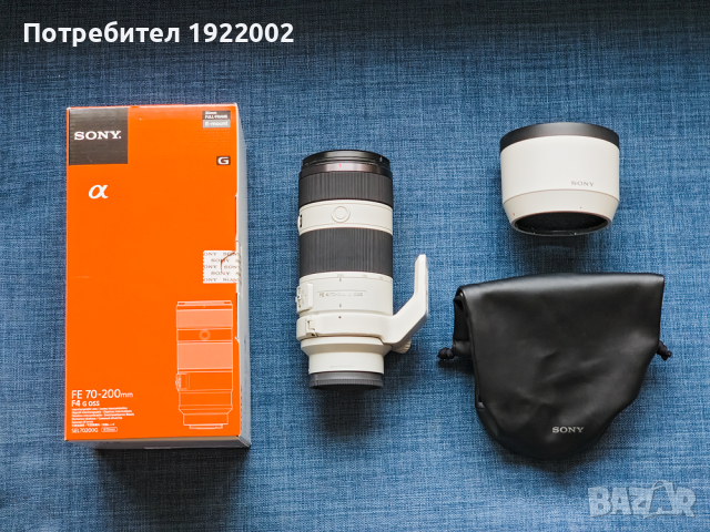 Обектив Sony SEL FE 70-200mm f/4G OSS, снимка 5 - Обективи и филтри - 44551307