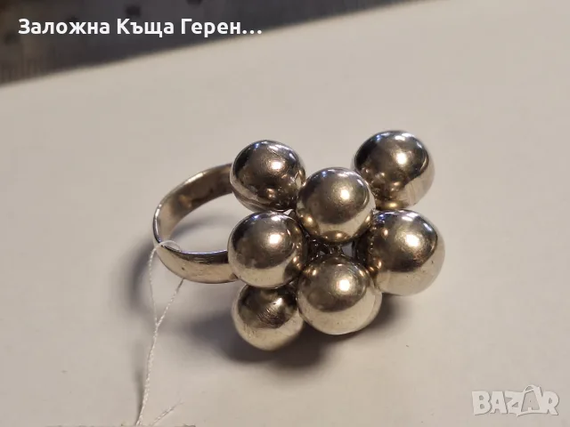 Сребурен пръстен 14,46гр, снимка 2 - Пръстени - 56180599