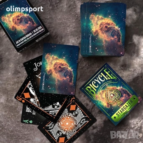 Карти за игра Bicycle Stargazer 203 нови, снимка 6 - Карти за игра - 52152776