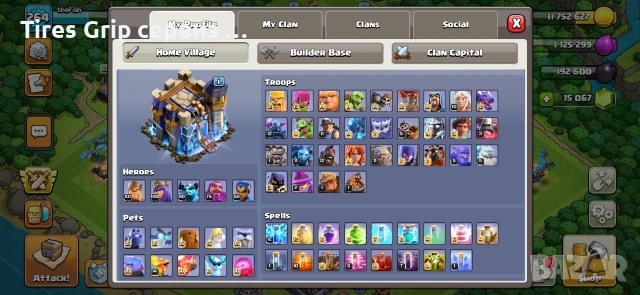 clash of clans , снимка 2 - Други игри - 45457164