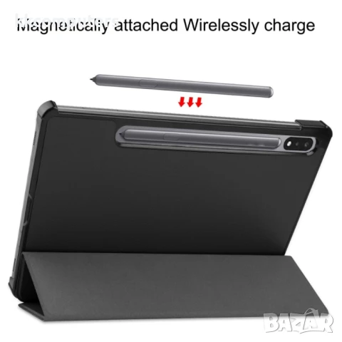 Samsung Galaxy Tab S9 SM-X716 Кожен Калъф и Протектор, снимка 12 - Калъфи, кейсове - 51125866