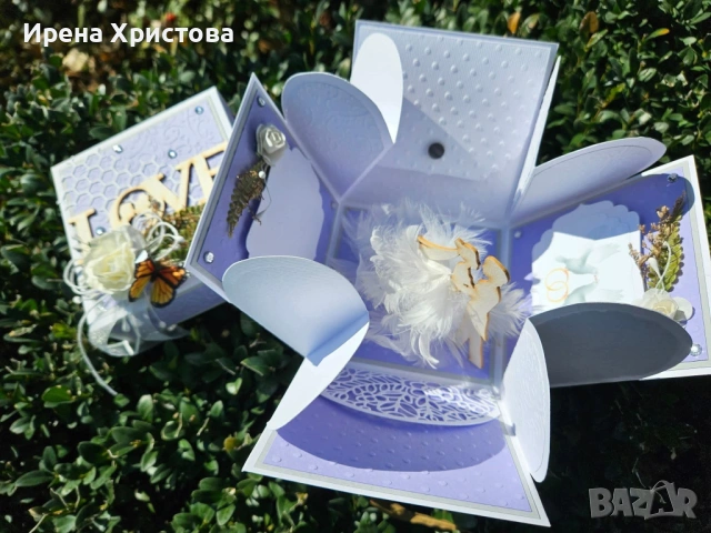 Картичка-кутия за сватба. Налични! , снимка 10 - Други - 53992409