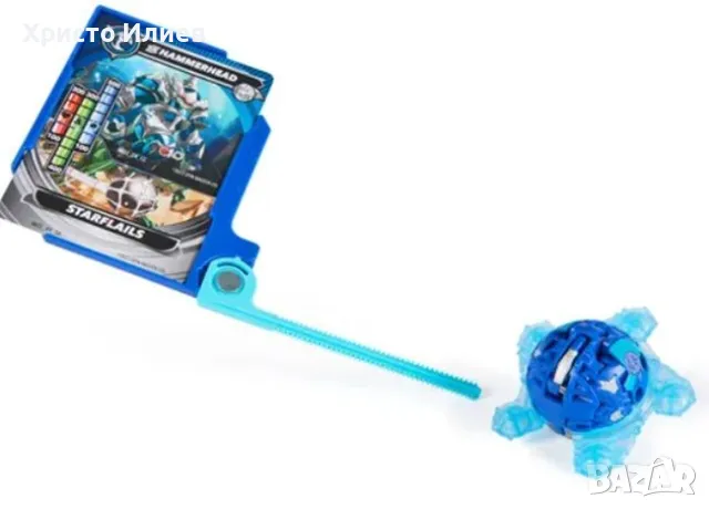 Игрален комплект Bakugan Special Attack Hammerhead Ventri Smoke Бакуган топчета, снимка 4 - Други - 48717171