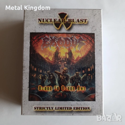 EXODUS - Blood In Blood Out (Box Set) NEW & SEALED Thrash Metal