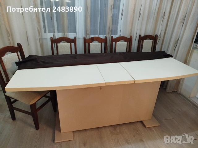 Разтегателна трапезна маса 