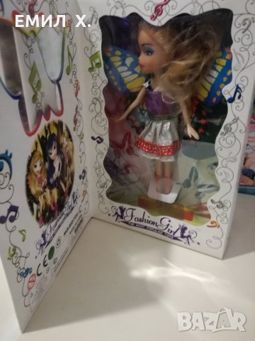 Кукла фея с крила в кутия книжка, снимка 2 - Кукли - 31122670