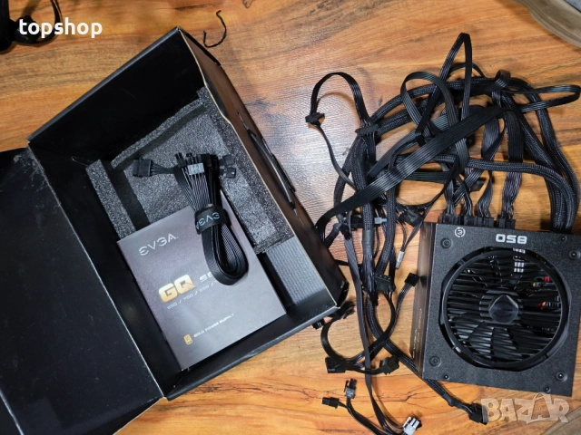 Захранване EVGA 850 BQ 850W Bronze Полумодулно , снимка 7 - Захранвания и кутии - 54093840