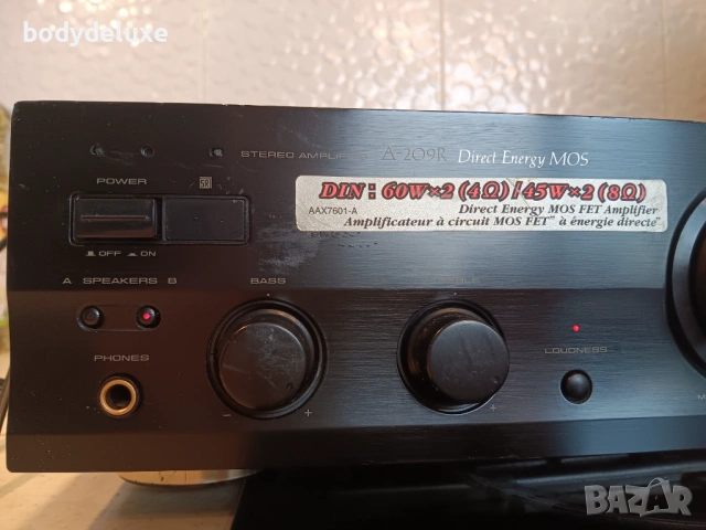 Pioneer A-209R усилвател, снимка 2 - Ресийвъри, усилватели, смесителни пултове - 31197519