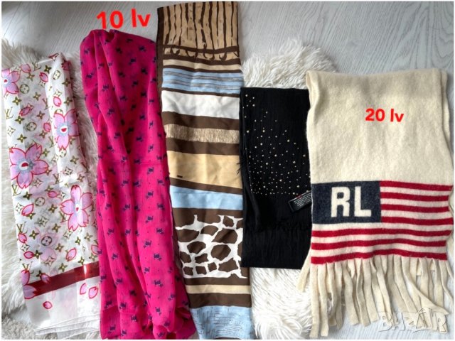 шол много цветове , снимка 6 - Шалове - 38155839