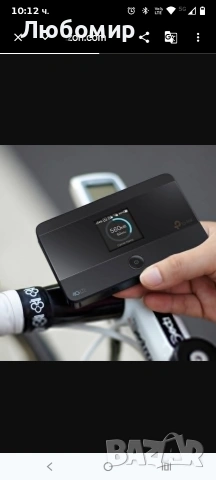 TP-Link M7350 4G Cat4 LTE преносим WiFi, мобилна MiFi точка за достъп, връзка с до 10 устройства , снимка 6 - Мрежови адаптери - 54022894
