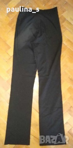Еластичен панталон с декорации от щампа / широки крачоли , снимка 4 - Панталони - 31104066