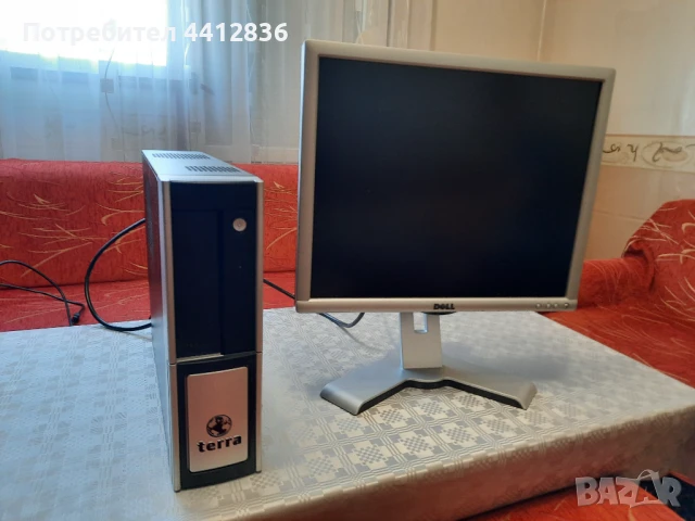 Настолен компютър с процесор i5-3330 и инсталиран Windows 10 Pro