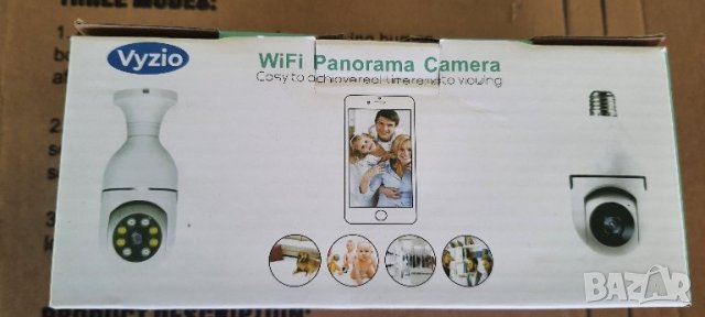  WI-FI панорамна камера, снимка 2 - IP камери - 44299803