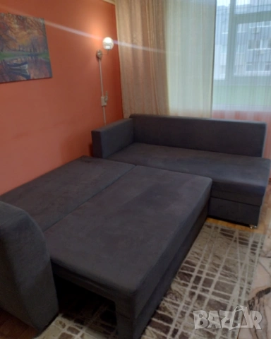 Ъглов диван за хол или кухня с функция сън, снимка 7 - Дивани и мека мебел - 54155547