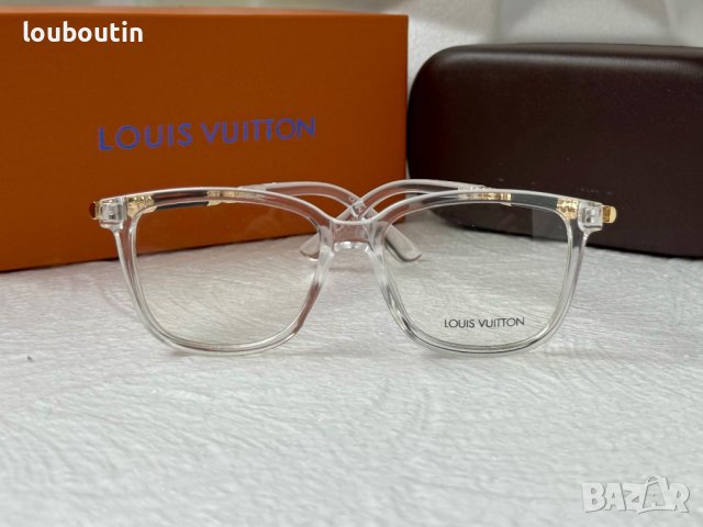Louis Vuitton дамски диоптрични рамки очила за компютър прозрачни слънчеви очила, снимка 5 - Слънчеви и диоптрични очила - 44464877
