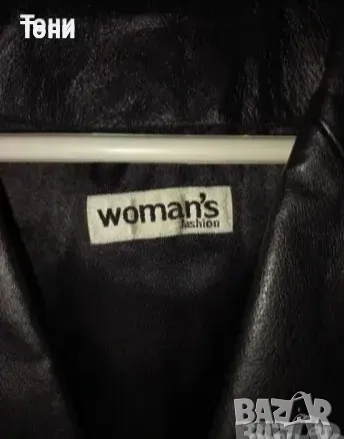 WOMAN'S FASHION Оригинал Ново Дамско Яке Изцяло от Естествена Кожа XL , снимка 3 - Якета - 52790112