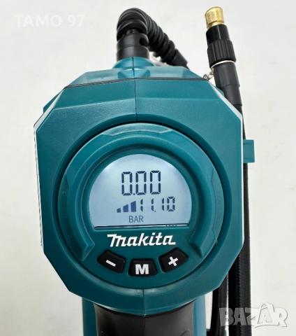 Makita DMP181 - Нов акумулаторен компресор 18V 3.0Ah 11.1бара, снимка 5 - Компресори - 52923999