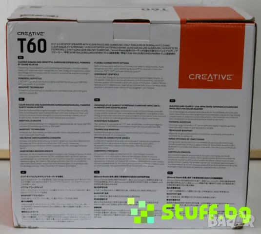 Аудио система Creative T60, снимка 2 - Аудиосистеми - 49176061