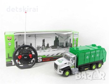 Камион за боклук с радио контрол, снимка 1 - Коли, камиони, мотори, писти - 29650833
