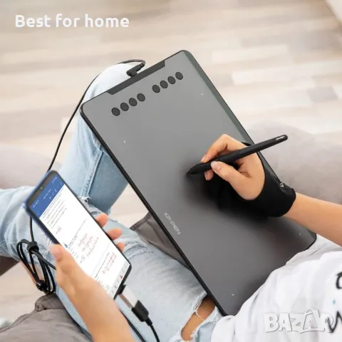 Графичен таблет XP-PEN Deco 01- без писалка, снимка 2 - Таблети - 49876859