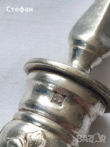 Посребрена лопатка, снимка 8 - Антикварни и старинни предмети - 51557022