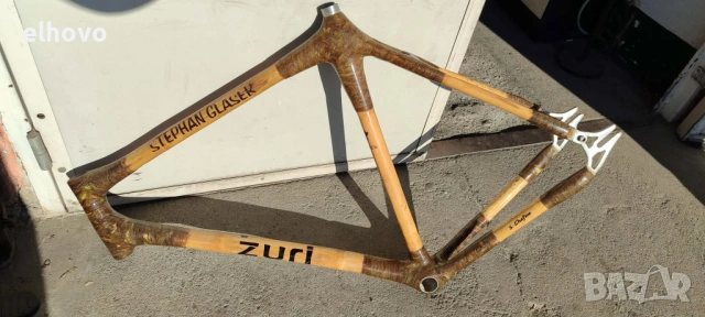 Бамбукова рамка за велосипед Zuri, снимка 7 - Части за велосипеди - 53083982