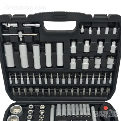 Premium Немско Гедоре 108 части Stahl Mayer + Две Тресчотки, снимка 3 - Други инструменти - 52185218