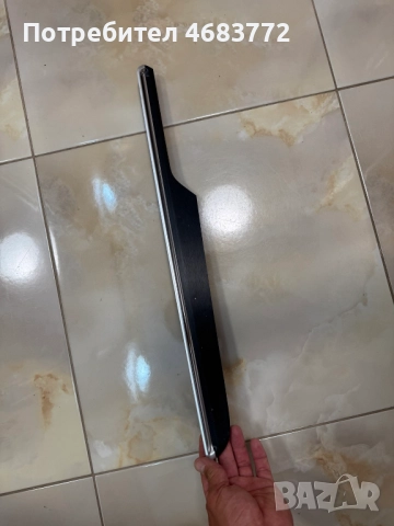 Вътрешна интериорна лайсна на задна лява врата на Порше Макан Porsche Macan само за 100лв. 95b867061