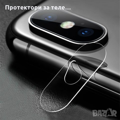 Стъклен протектор за задна камера за iPhone XS MAX