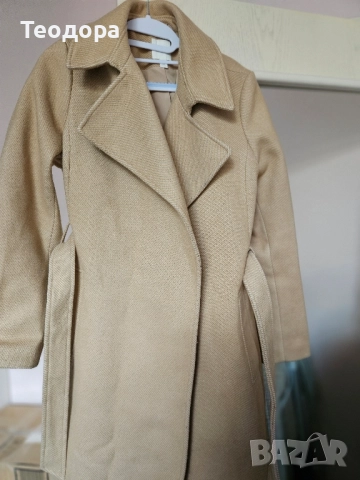 Палто H&M бежово размер 40 / M 