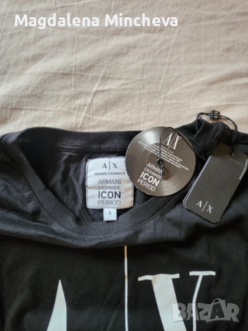 Тениска Armani Exchange, снимка 2 - Тениски - 53270445