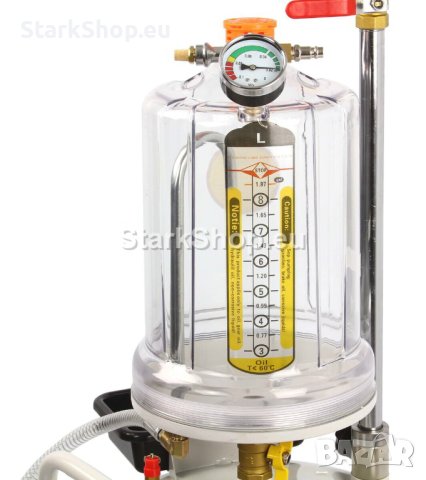  Mасларка – Пневматична помпа за засмукване на масло 80 литра BJC, снимка 2 - Други инструменти - 40399684