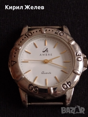 Изискан модел мъжки часовник AMBRE QUARTZ много красив стилен дизайн - 26849, снимка 2 - Мъжки - 36536416