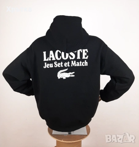 Lacoste Multi Print Hoodie - Оригинален мъжки суитшърт размер L, снимка 6 - Суичъри - 53928660