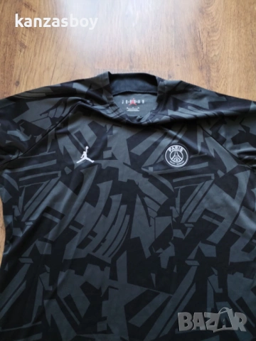 Air Jordan Paris Saint Germain Training T-Shirt Dri-FIT - страхотна дамска тениска КАТО НОВА ХЛ, снимка 4 - Тениски - 54043772