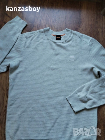 Hugo Boss Orange - страхотен мъжки пуловер КАТО НОВ С, снимка 5 - Пуловери - 52756271