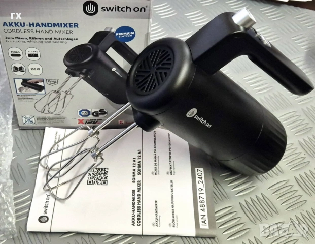 Пасатор и миксер на батерии Parkside 12v, снимка 3 - Миксери - 53069128