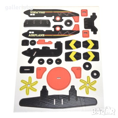 3D пъзел: Дървен Самолет - 3Д пъзели, снимка 2 - Игри и пъзели - 40832188