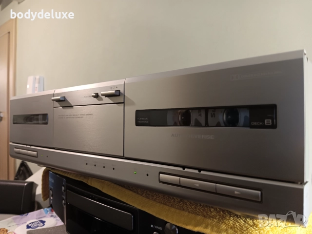 ONKYO K-100 двукасетъчен риверсивен дек, снимка 3 - Декове - 51651242