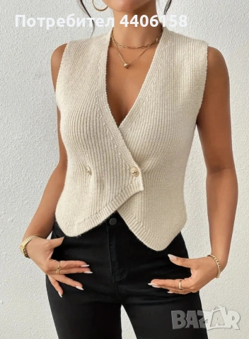 чисто ново елегантно елече, снимка 2 - Елеци - 54331150